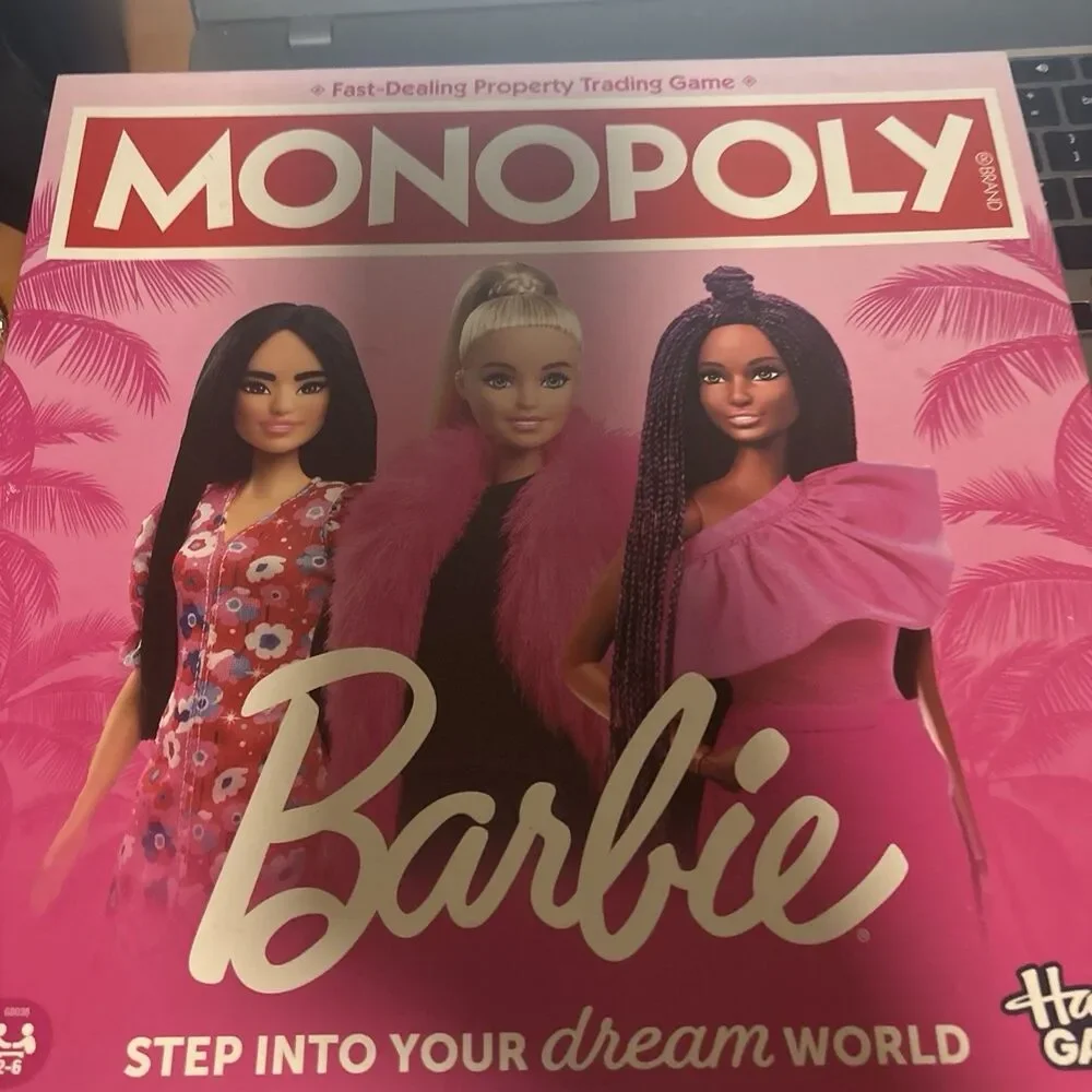 Hasbro monopoly barbie